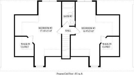 Huntington Modular Home Floor Plan Second Floor